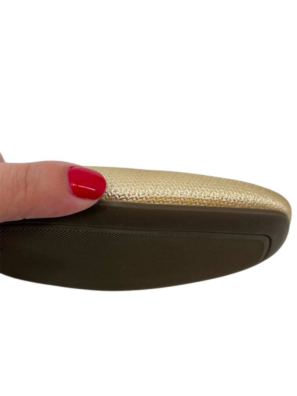 Vionic Orinda Square Toe Ballet Flats in Gold Womens Size 7 READ - Picture 3 of 8